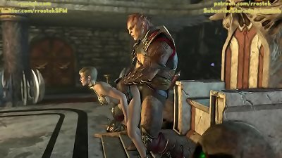 Shao Kahn's Concubine 3-dimensional toon