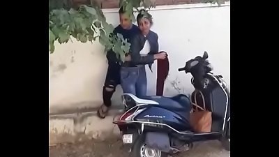 DESI doll fuckfest MMS ON ROAD KHET ME
