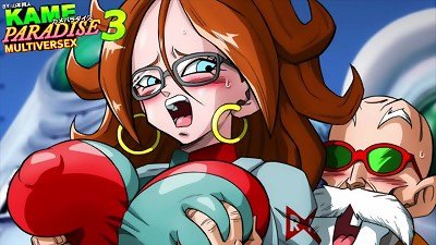 Kame Paradise 3 - The sexiest Android ever created (Android 21 romp scene)